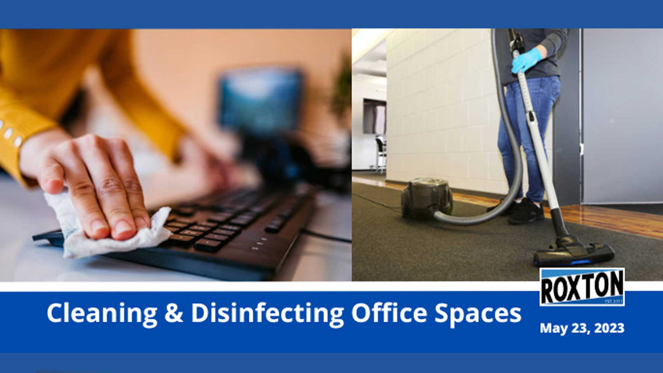 Cleaning & Disinfecting Office Spaces