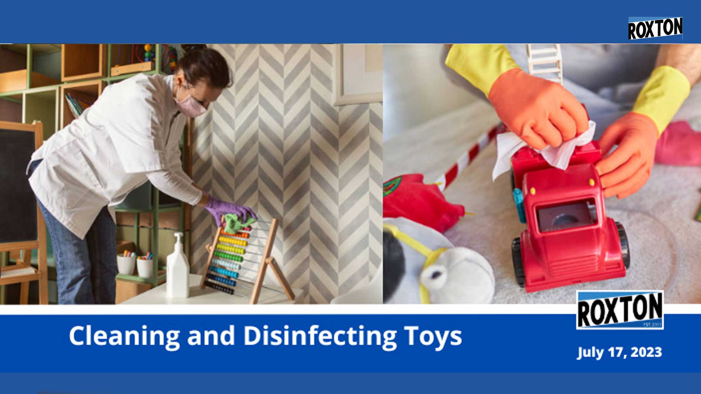 Cleaning and Disinfecting Toys