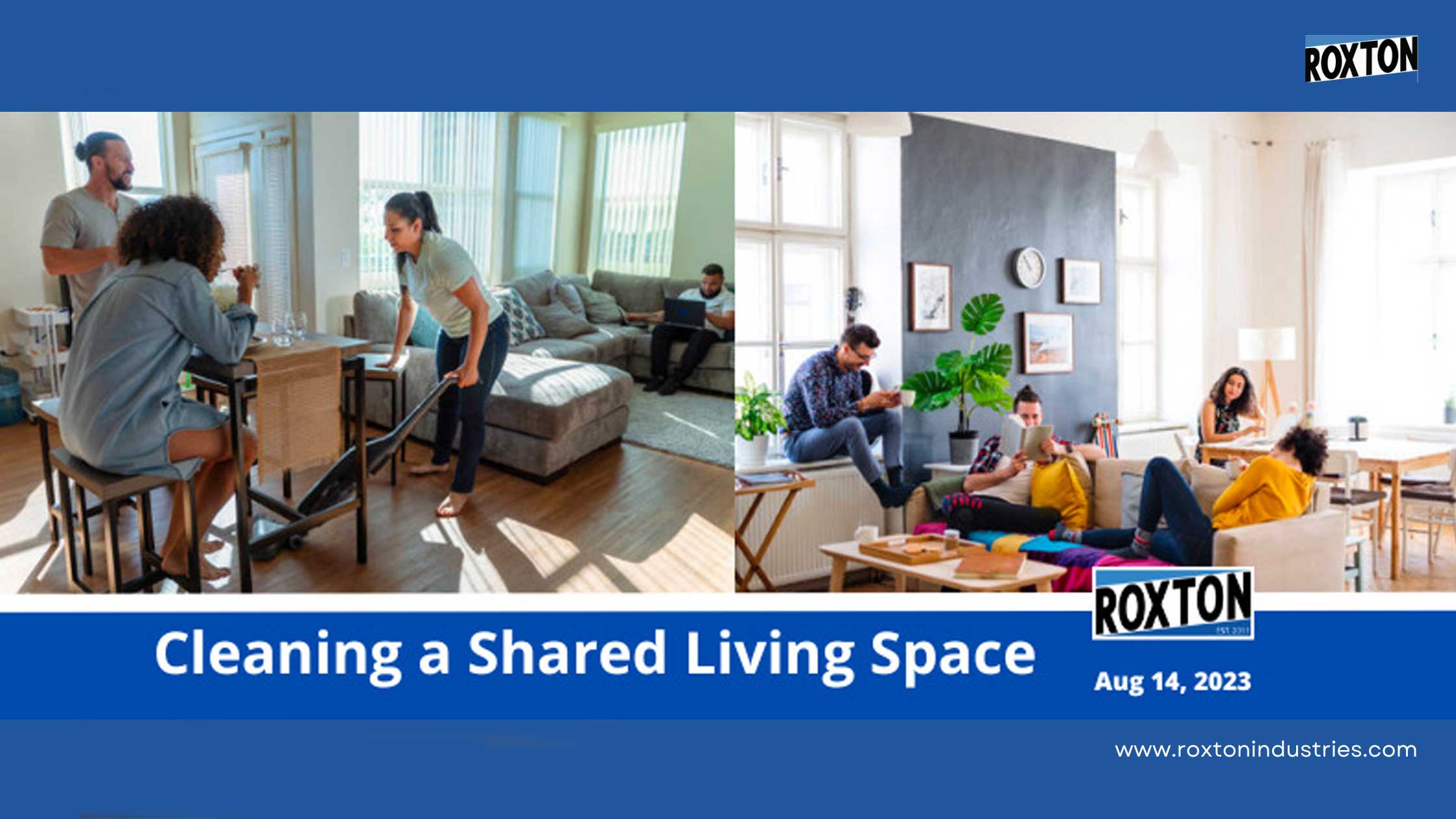 Cleaning a Shared Living Space
